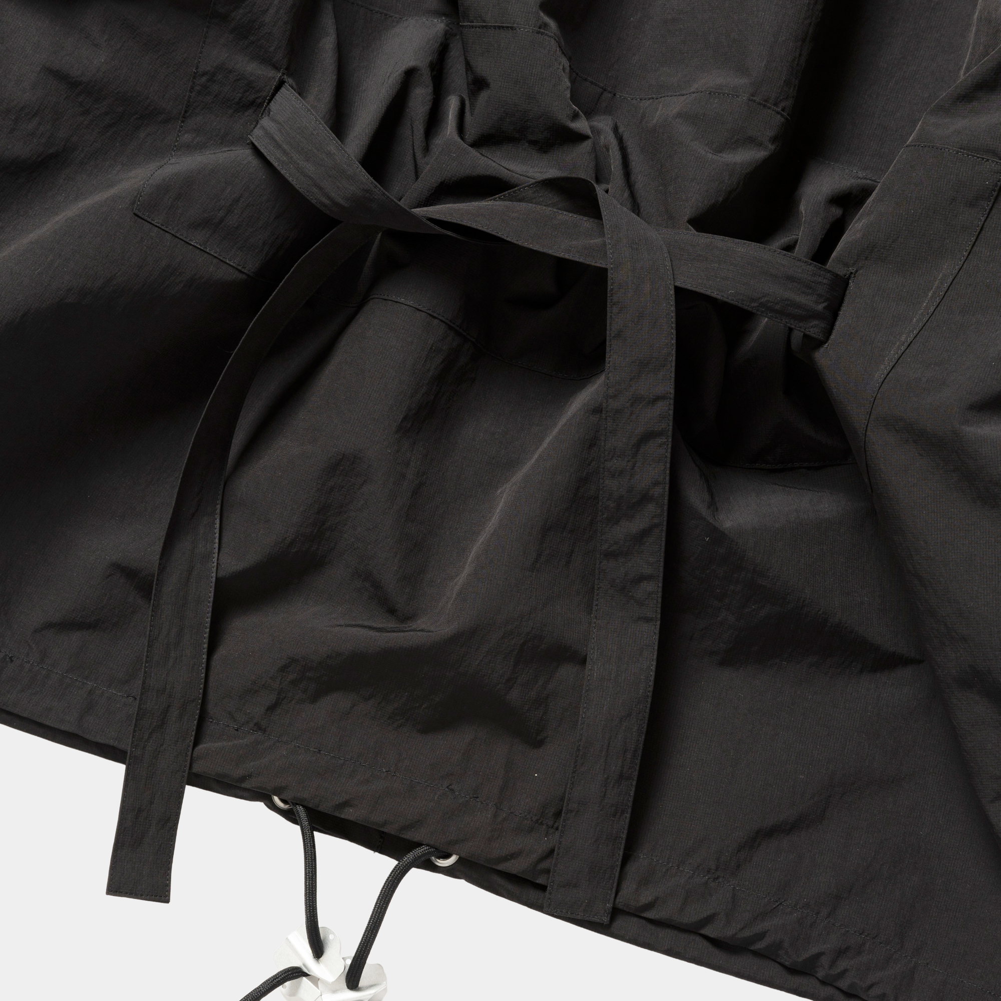 Neutral Hooded Blouson/Off Black