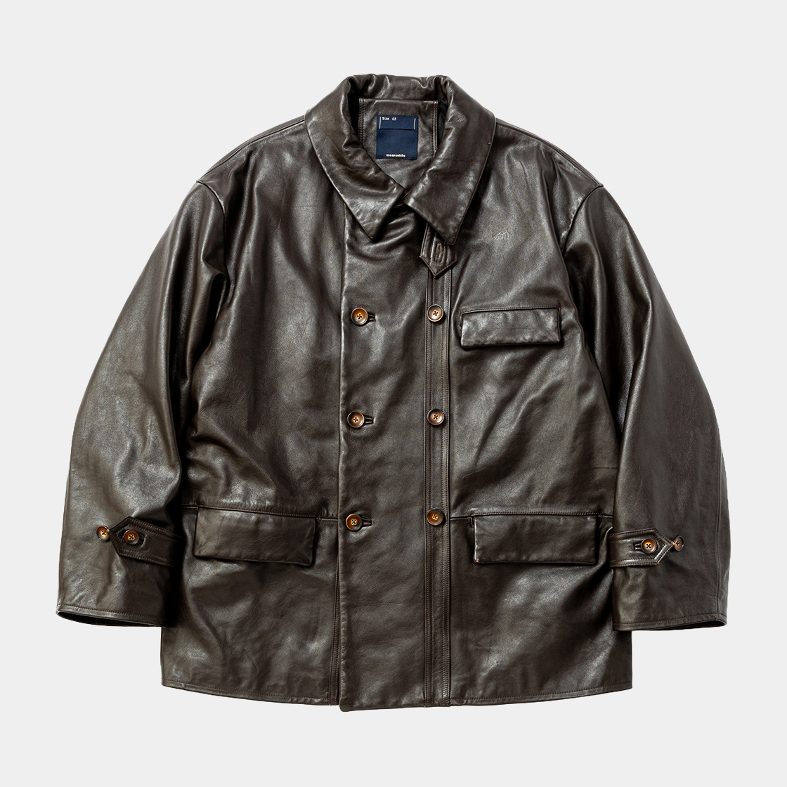 Anonymous Leather Work JKT /D.Brown