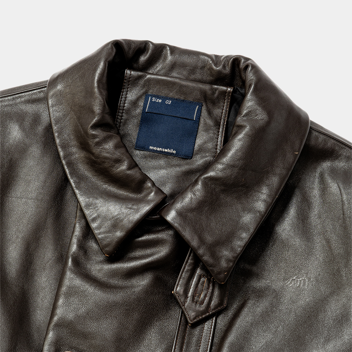 Anonymous Leather Work JKT /D.Brown