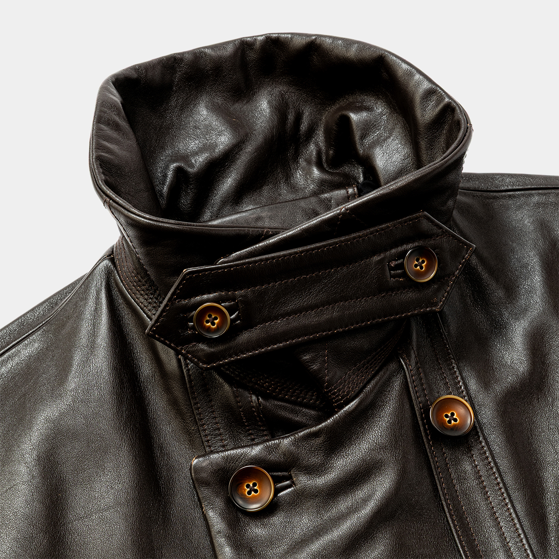 Anonymous Leather Work JKT /D.Brown