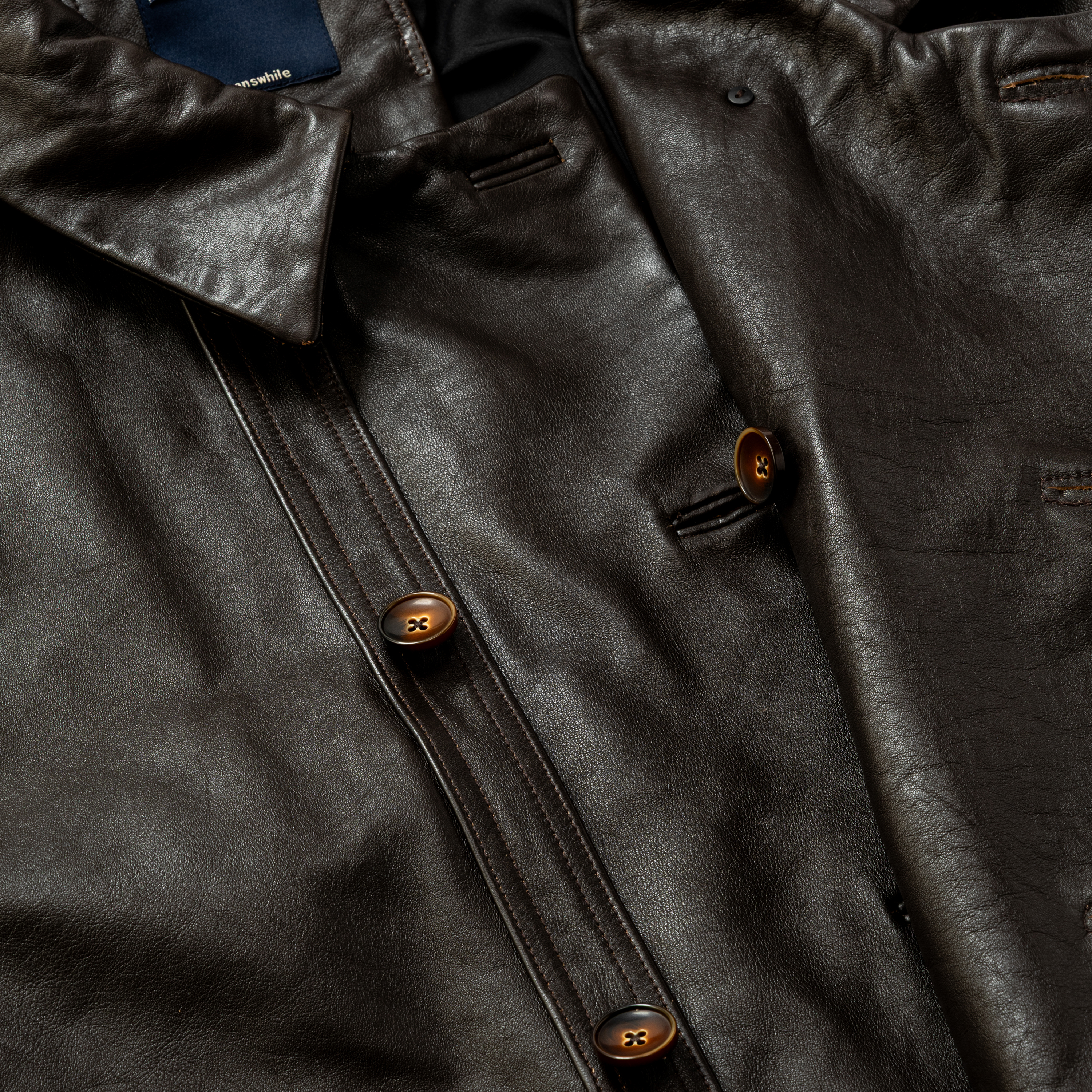 Anonymous Leather Work JKT /D.Brown