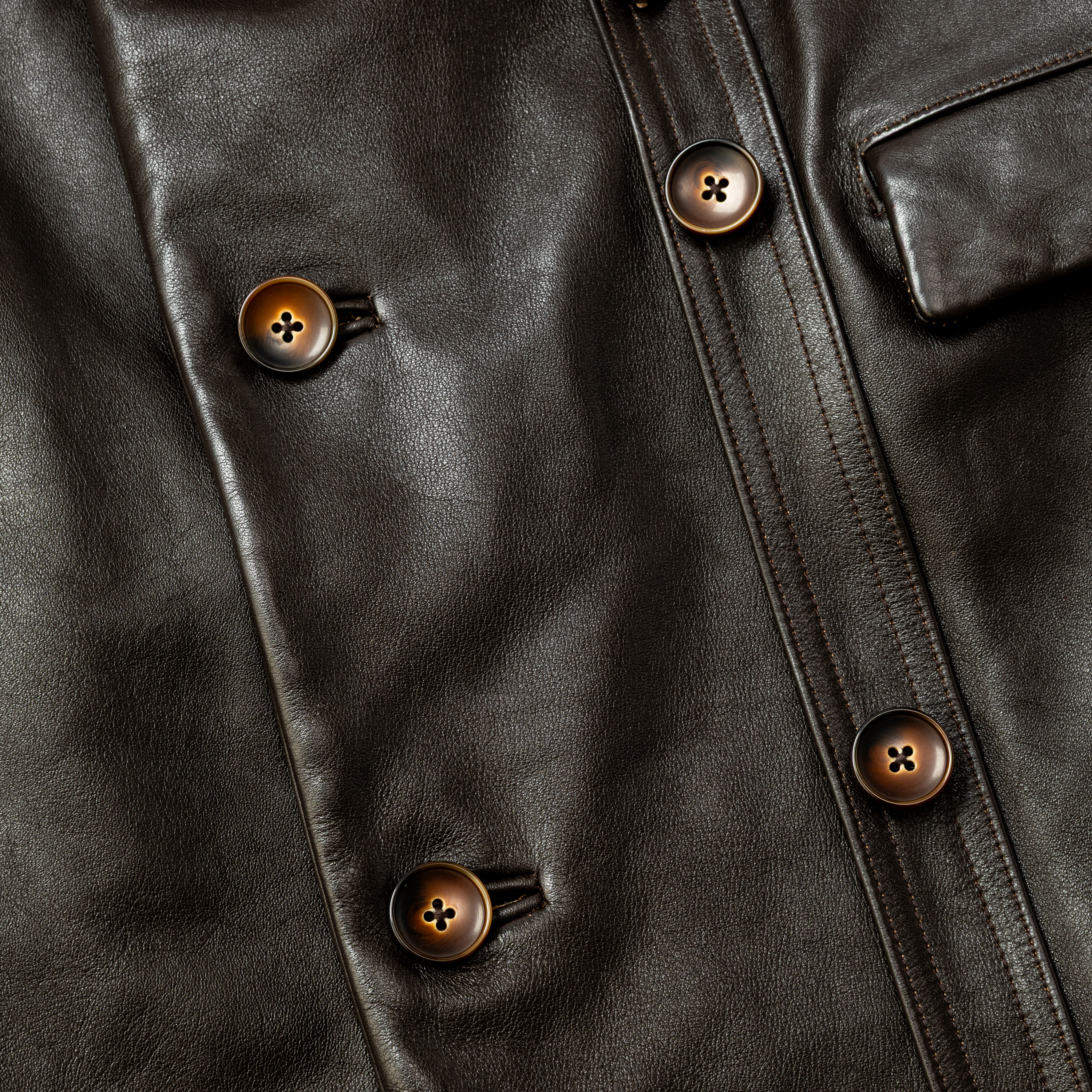 Anonymous Leather Work JKT /D.Brown